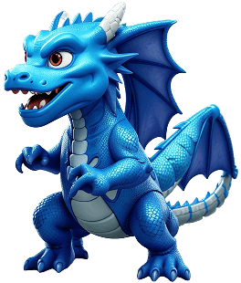 blue dragon